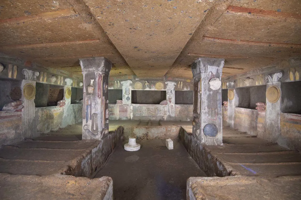 Necropoli di Cerveteri. Foto: Copyright © Sisterscom.com / Depositphotos