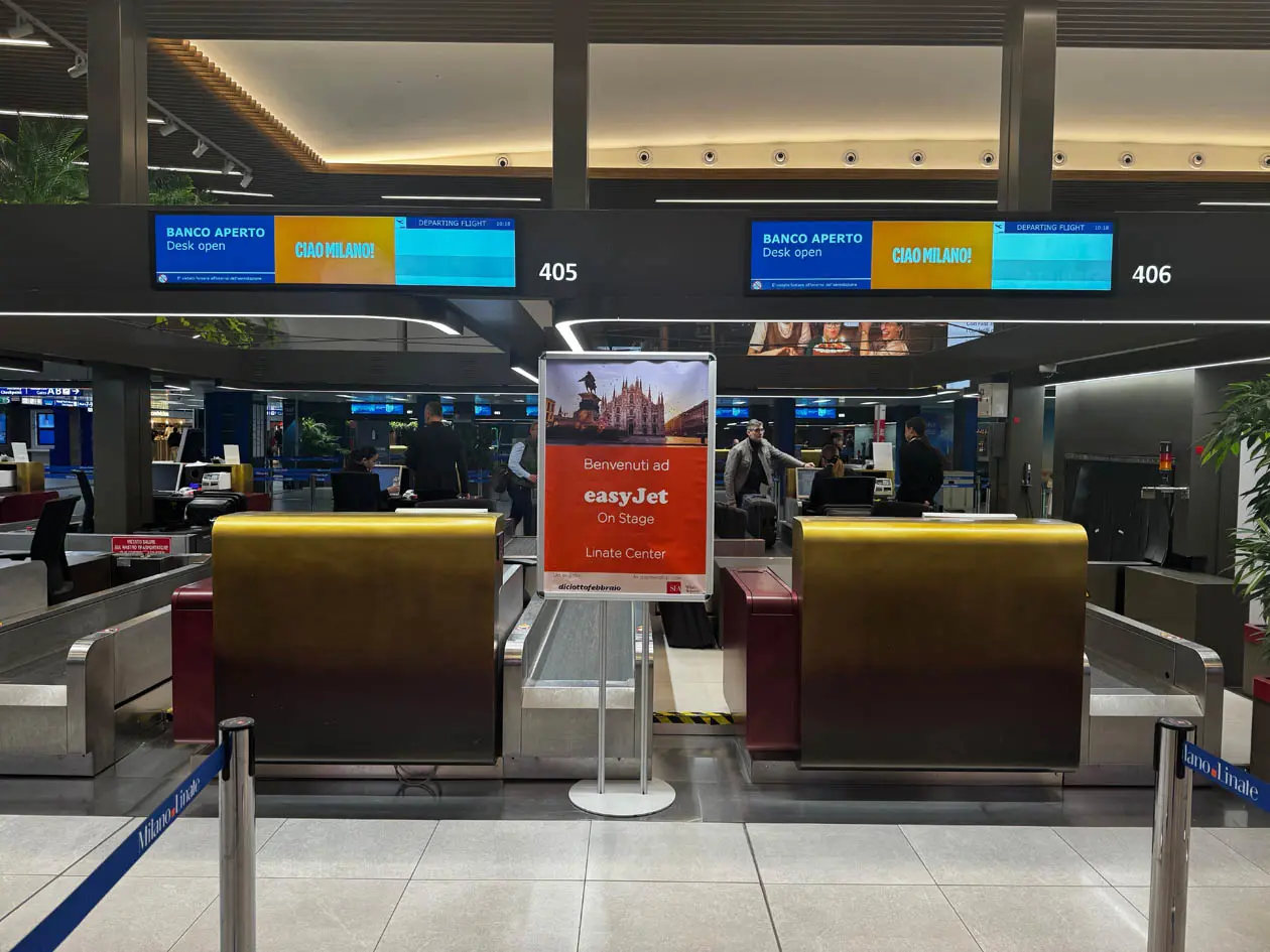 Aeroporto di Milano Linate Copyright © Sisterscom.com / Avion Tourism Magazine