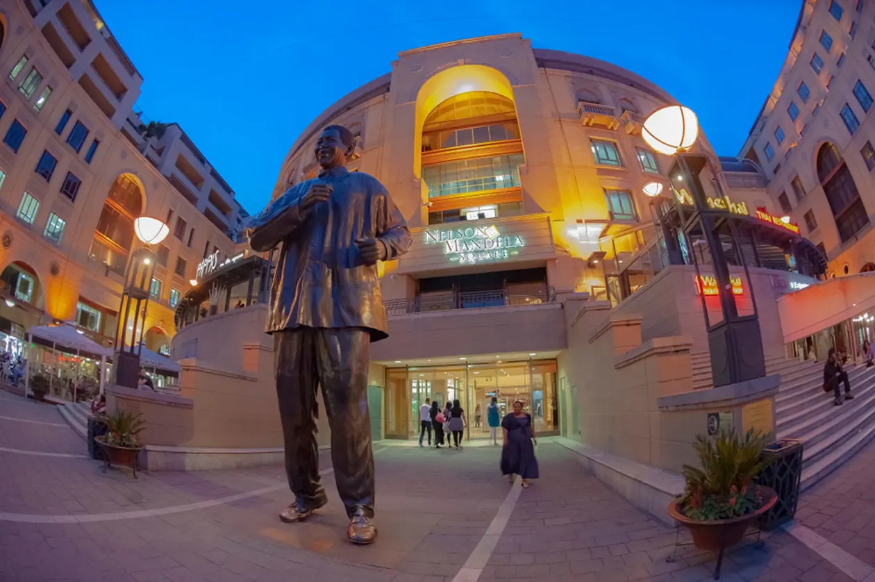 Nelson Mandela Square. Copyright © Sisterscom.com /Shutterstock