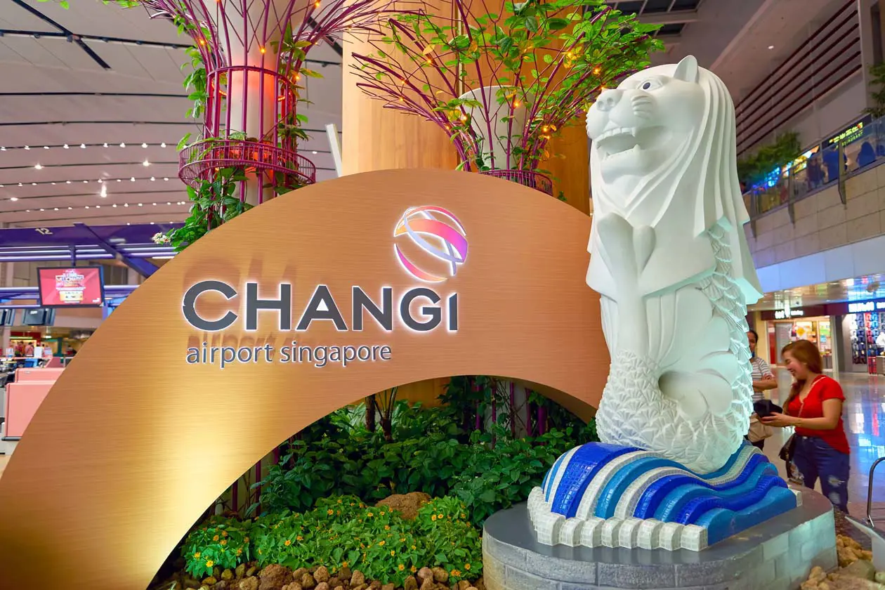 Aeroporto di Singapore Changi Foto: Copyright © Sisterscom.com / Depositphotos