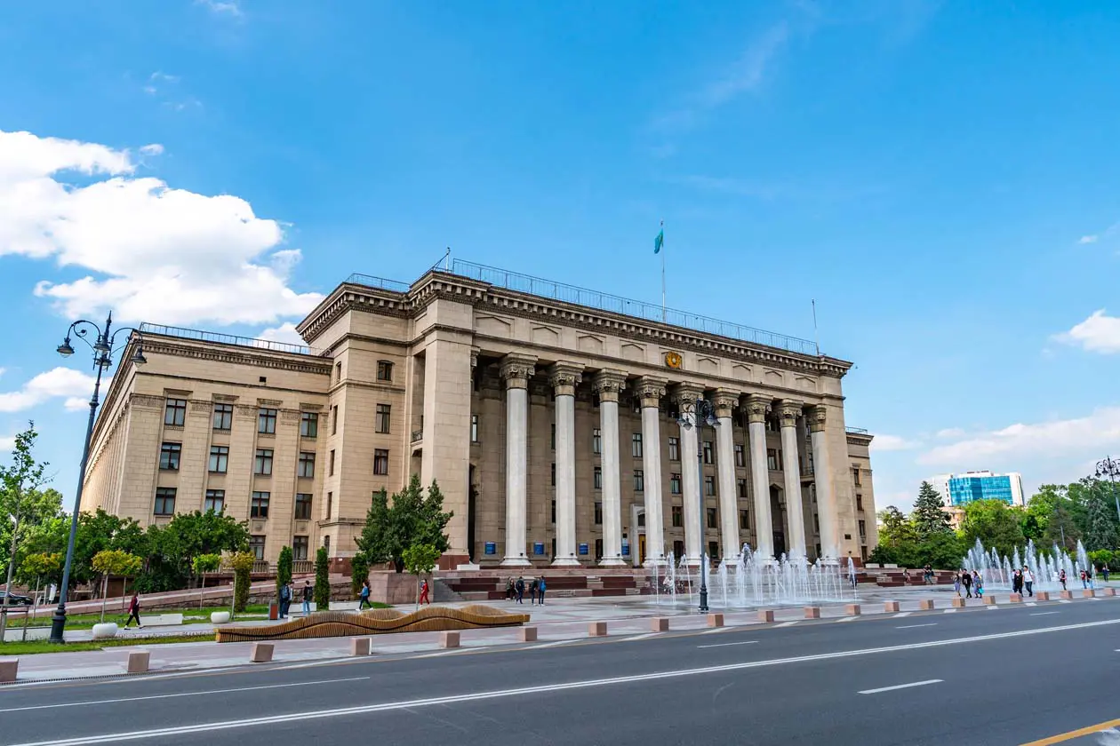 Piazza Vecchia, Almaty Copyright © Sisterscom.com / Depositphotos