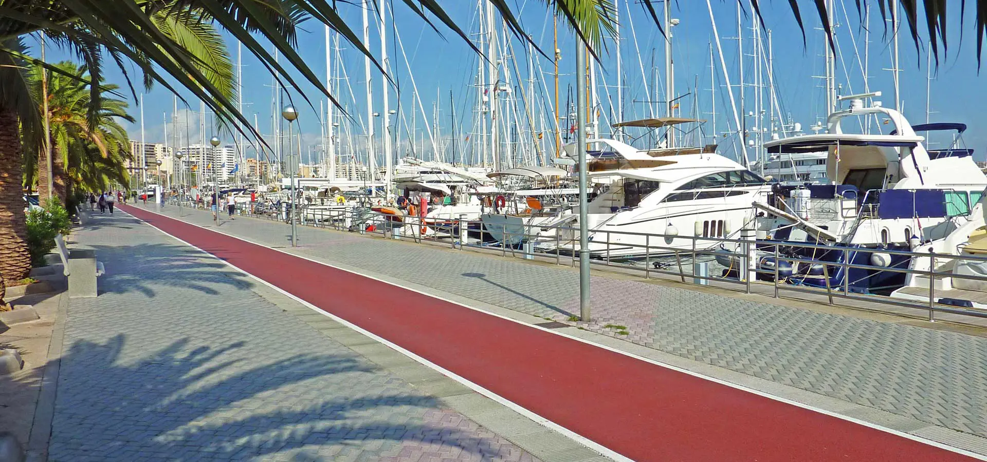 Palma di Maiorca. Paseo Maritimo.