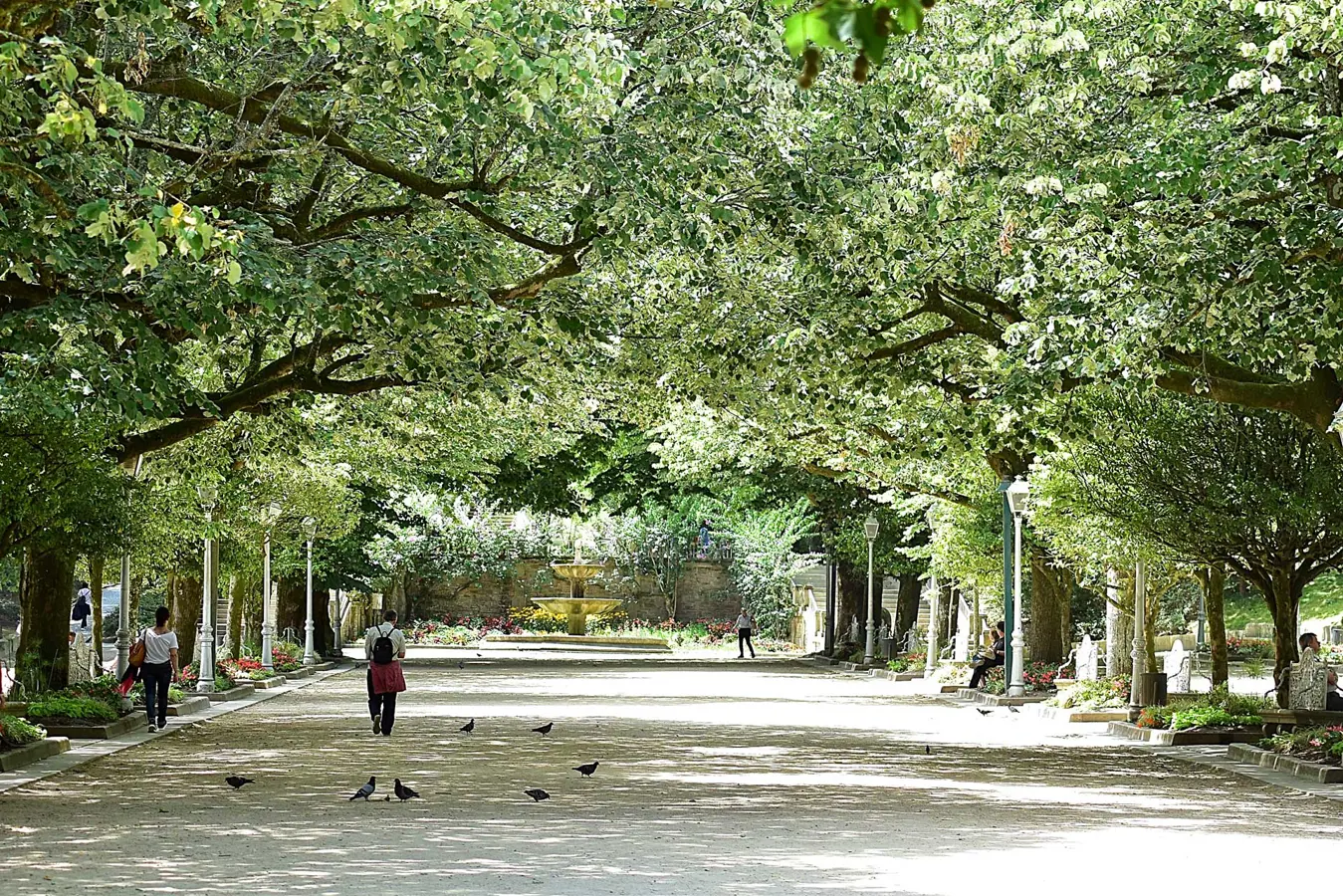 Santiago de Compostela. Alameda Park.