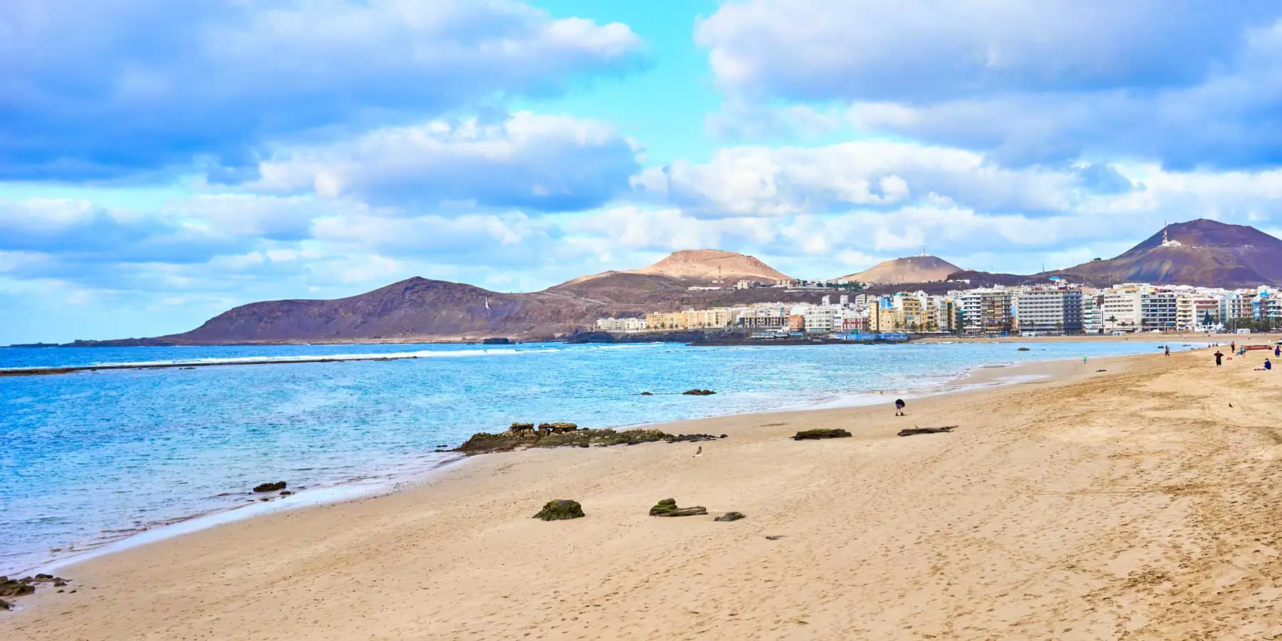 Gran Canaria. Las Canteras beach.