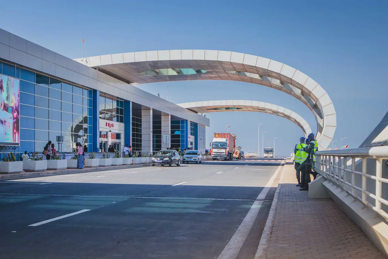 Blaise Diagne International Airport, Dakar, Senegal.