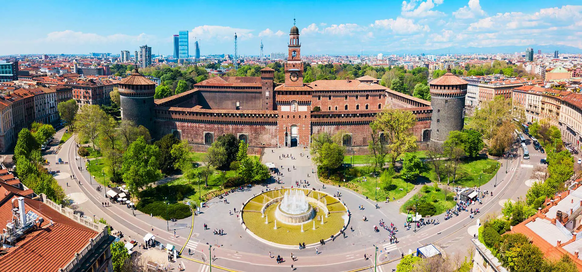 Castello Sforzesco di Milano.