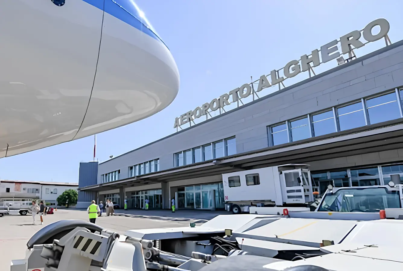 Alghero Airport, Sardinia, Italy