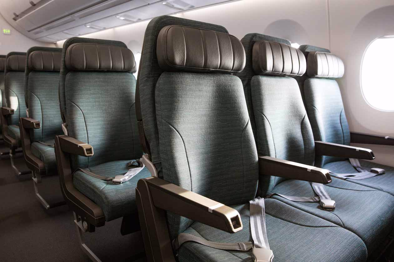 Cathay Pacific, A350-1000 Economy Class seat