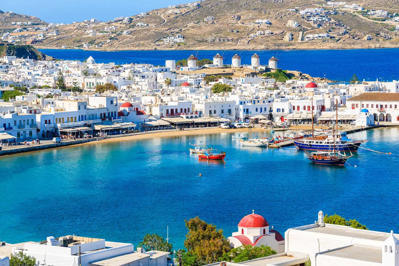 Port of Mykonos.