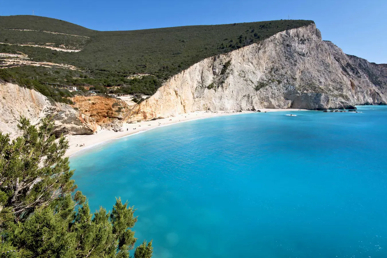 Lefkada. Porto Katsiki beach.