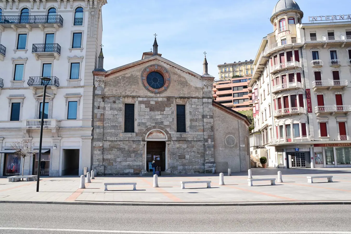 Lugano. Church of Santa Maria degli Angioli. 