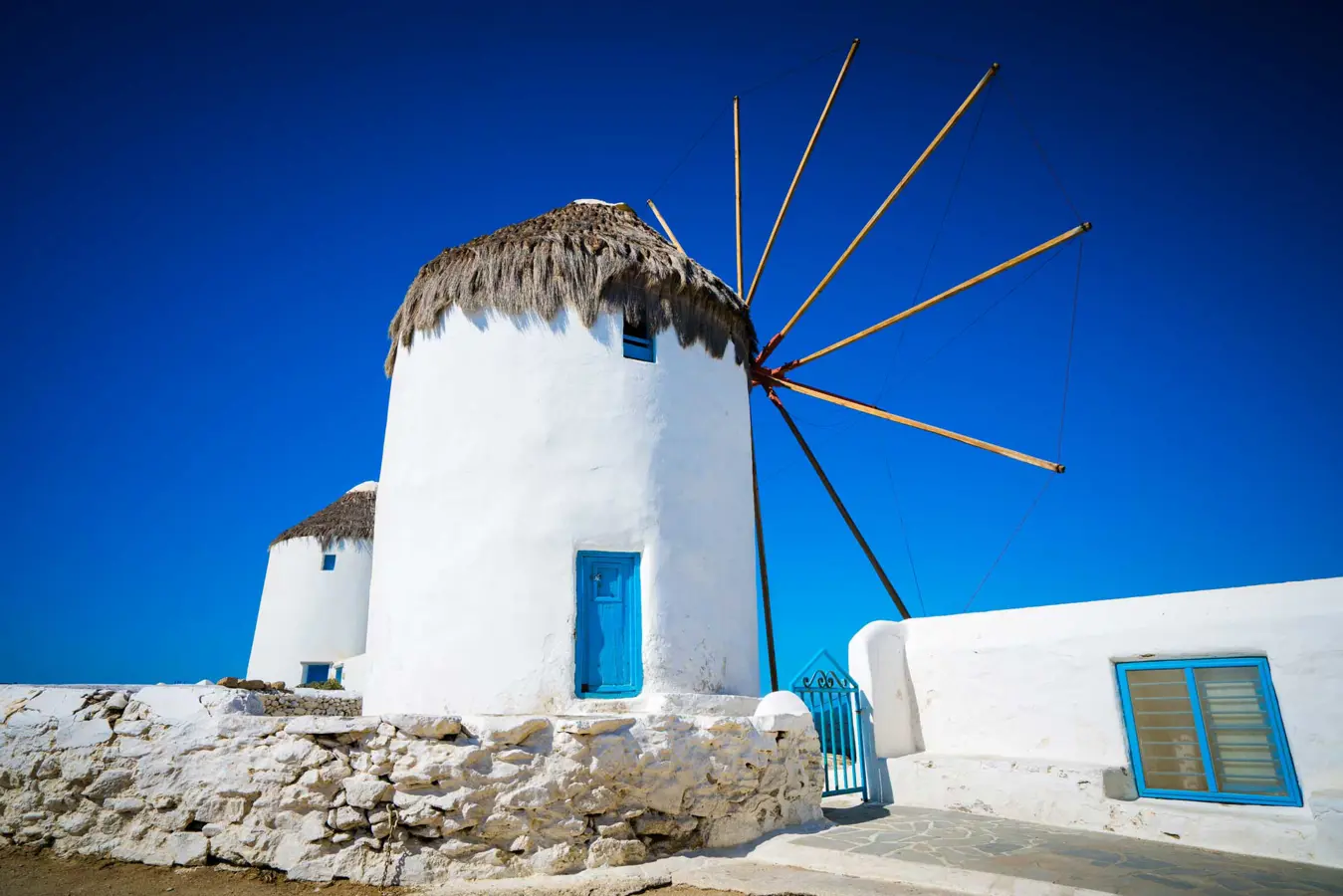 Mykonos. Mulino a vento. 