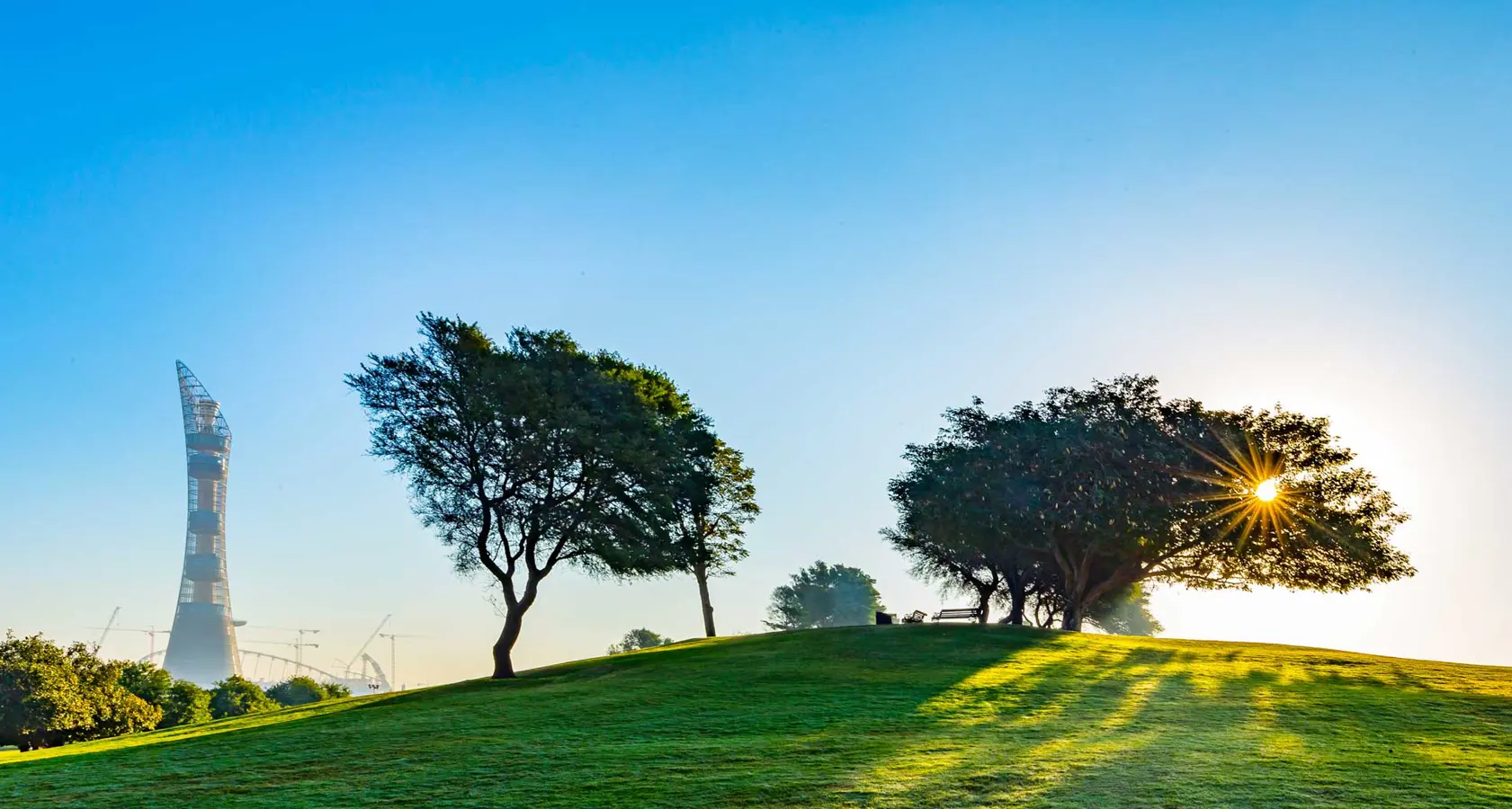 Doha. Aspire Park.