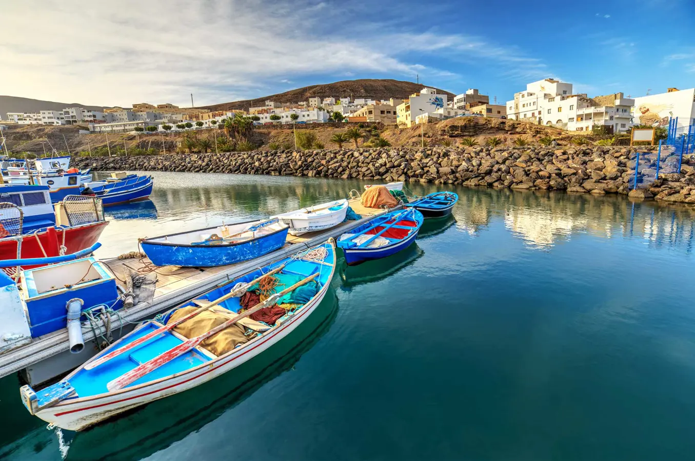 Fuerteventura. Port Gran Tarajat.