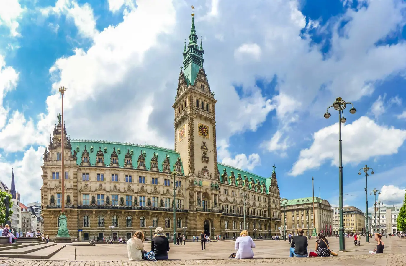 Hamburg. City Hall.