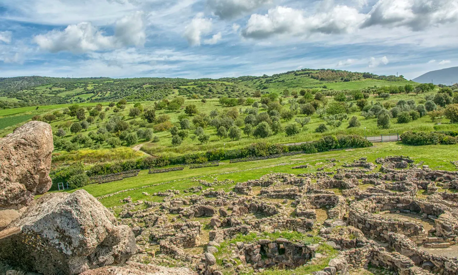 Su Nuraxi in Barumini, Sardinia