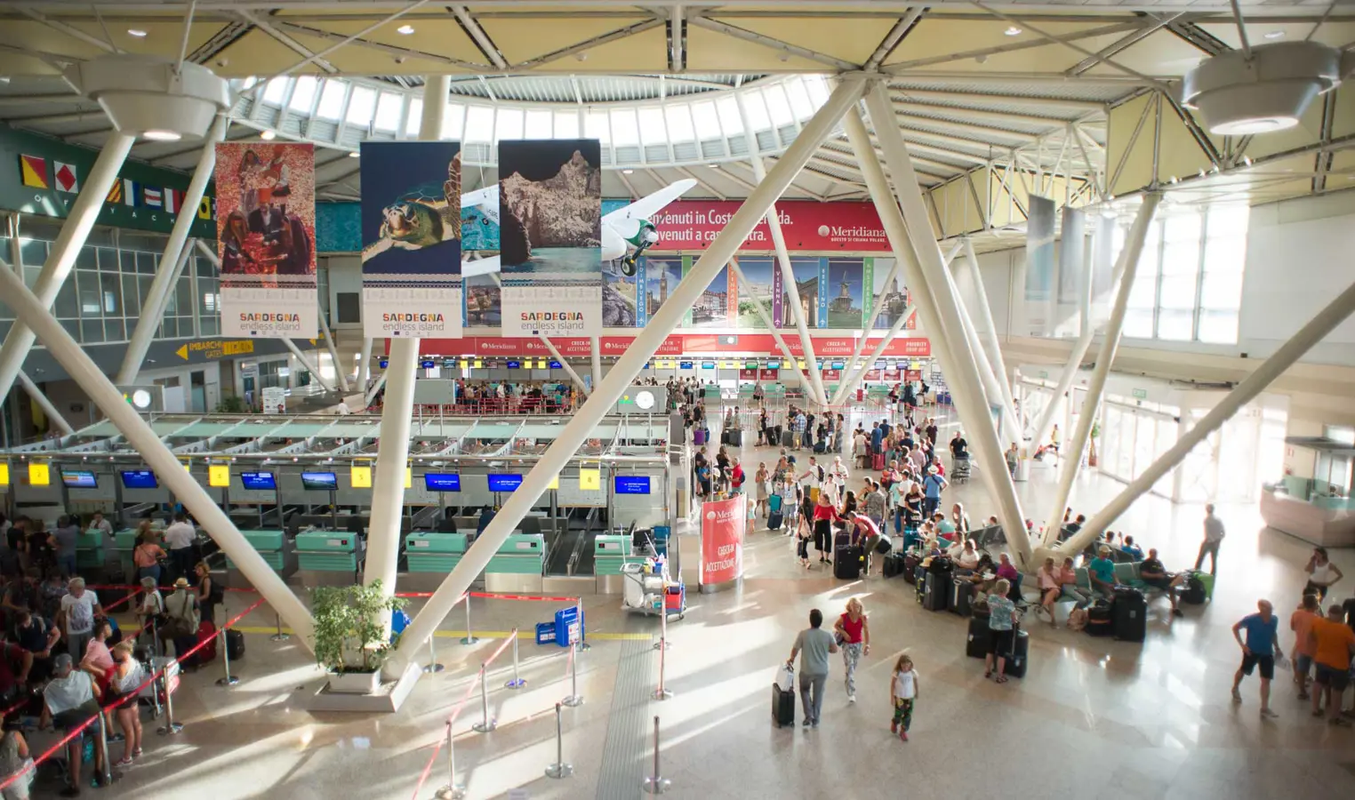 Olbia Airport, Costa Smeralda, Sardinia, Italy