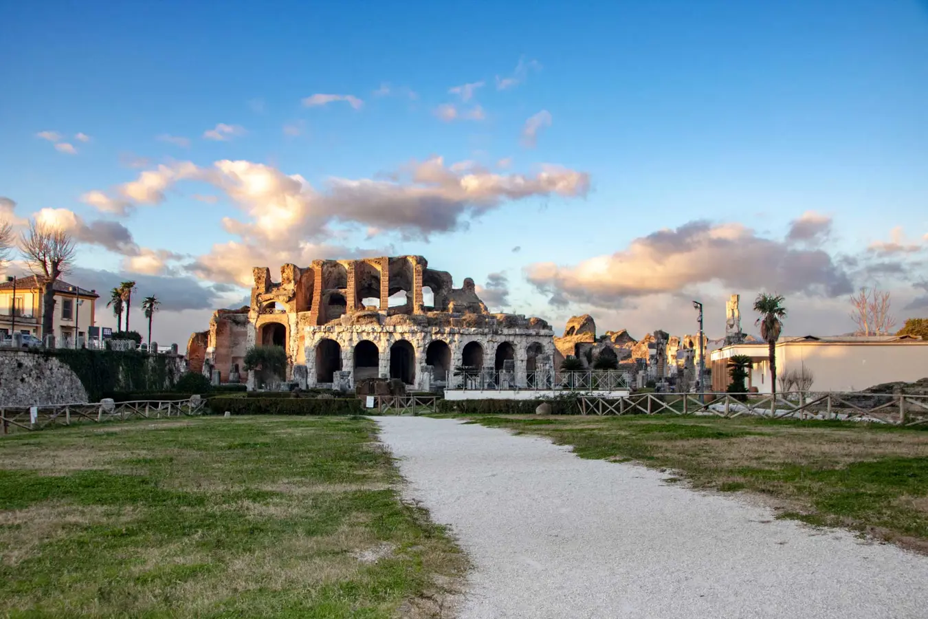 Spartacus Amphitheater in Capua (province of Caserta)