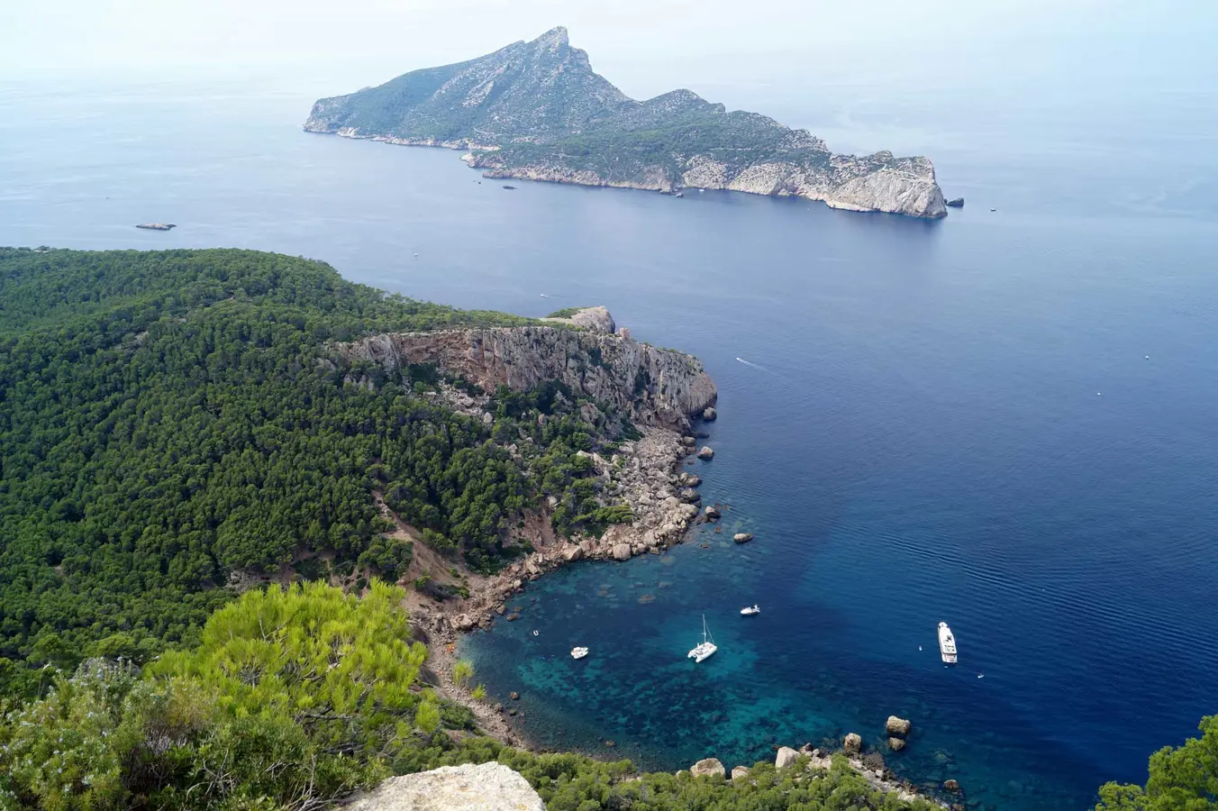 Palma de Mallorca. Dragonera island.