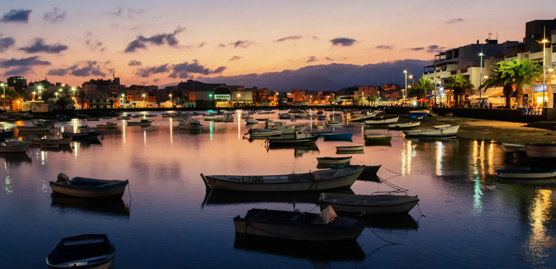 Lanzarote. Charco de San Gines lagoon.