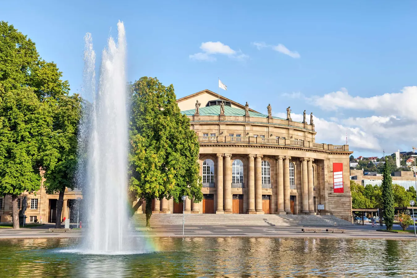 Stuttgart. The Opera House.