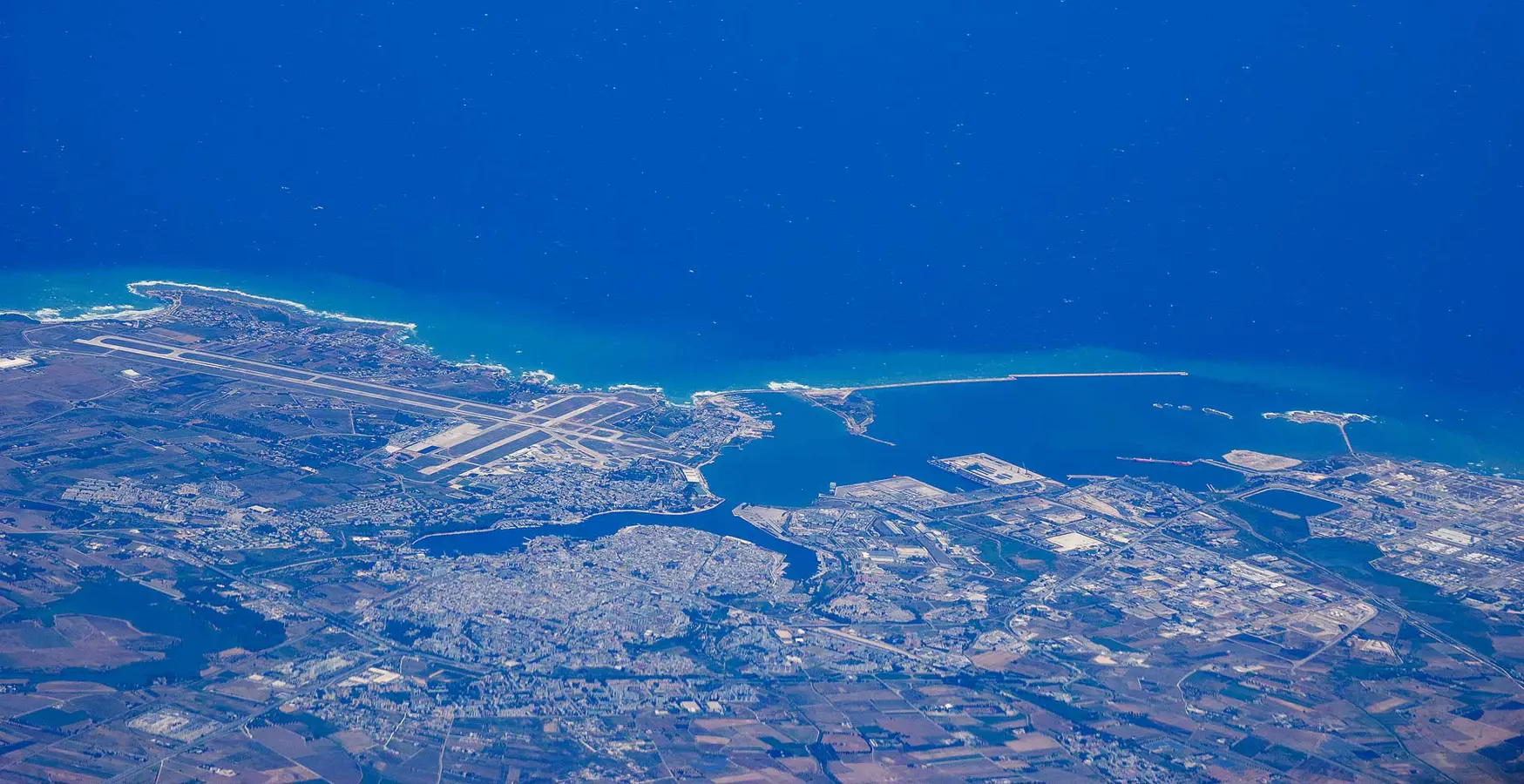 Brindisi Airport, Apulia, Italy