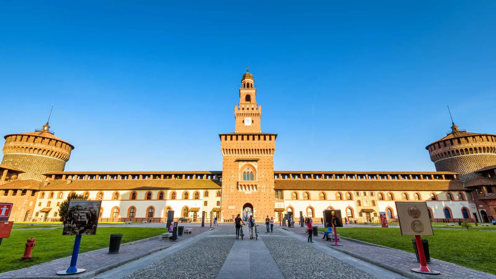 Castello Sforzesco di Milano.