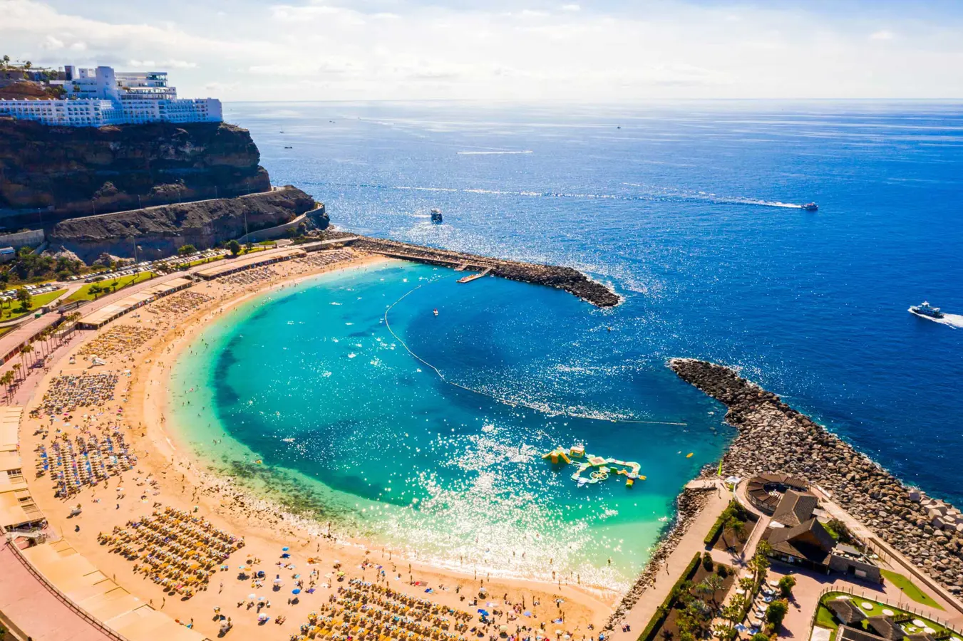 Gran Canaria. Amadores beach.