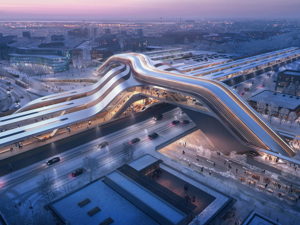 Zaha Hadid Architects &amp; Esplan vincono la gara per l'Ulemiste terminal di Tallinn