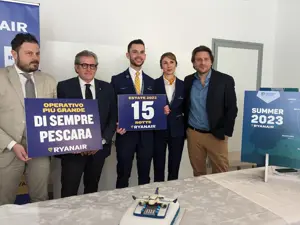 L'operativo di Ryanair su Pescara per l'estate 2023