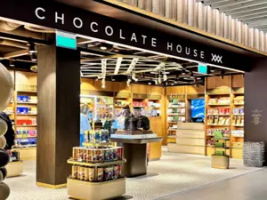 Chocolate House nella Lounge 1 di Schiphol