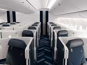 Air France: new business seat and more sustainable catering