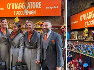 easyJet ha portato la magia del Natale nel cuore di Napoli