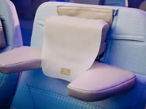Emirates' new U-Dream headrest