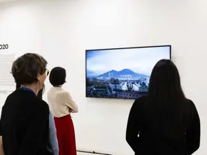 Contemporary art at Naples Airport