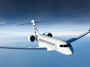 Bombardier Global 8000 stabilisce un nuovo record di velocità tra Los Angeles e Farnborough