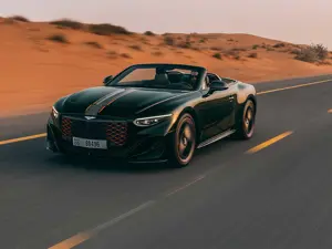 New Bentley Batur Convertible debuts in Dubai