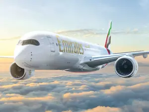 Emirates brings the new A350 to Hangzhou