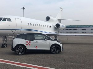 Milano Prime and BMW renew their partnership with new full-electric cars for business aviation flights
