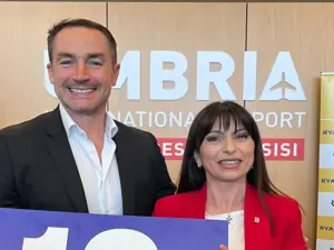 Ryanair cresce in Umbria