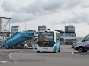 A Schiphol autobus elettrici a guida autonoma