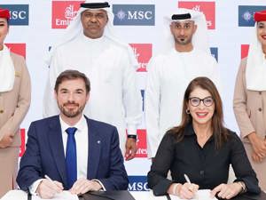 Emirates e MSC Crociere rinnovano la partnership