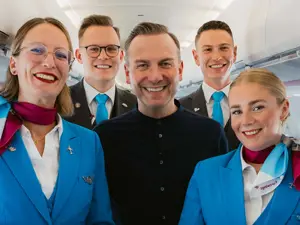 Tim Raue's Currywurst on board Eurowings
