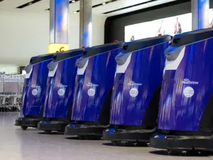 Heathrow invites passengers to choose the names of its cleaning robots