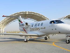 Jet service on-demand with Emirates