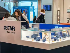 WearTravelers at Turin Airport
