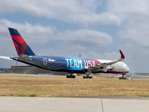 Delta unveils special livery for the Milan Cortina 2026 Olympic Winter Games