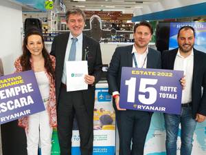 L'operativo di Ryanair da Pescara per l'estate 2022