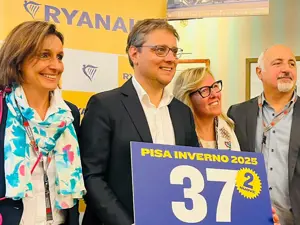 Ryanair expands winter schedule from Pisa