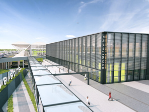 London Stansted Airport. New Arrivals Terminal for 2020